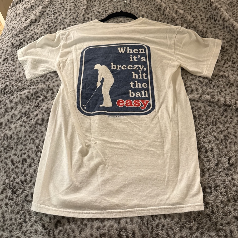 White Graphic Tee